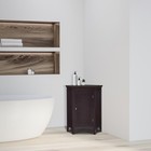 Teamson Home Glancy Freestanding Corner Floor Cabinet