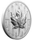 20   Dollar Ultra High Relief Maple Leaf Canada 1 Oz Silver Reverse Proof 2024