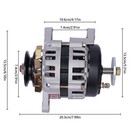 2000w Permanent Magnet Synchronous Generator Dc Low Rpm Alternator Charging Usa   