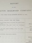 1906 Train Document Wilton Railroad Company Nashua Nh Isaac   George Whiting 