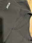 Grey s Anatomy Women s M Black Solid V-neck Scrub Top Pockets