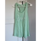 Bride Tank Top Racerback Mint Green Bachelorette Party Wedding Size L