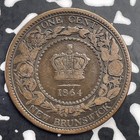 1864 New Brunswick Large Cent Lot c4293