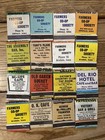 Vintage Risqu   Matchbook Lot Of 16 Girlie Pinups 40s-60s Unstruck Partial Covers