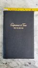 Vintage At-a-glance Expense   Tax Record Book With 1954-1955 Calendar