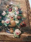 Vintage Tapestry Wall Hanging 38    X 54    Bouquet Floral Flowers  Mohawk Home Usa