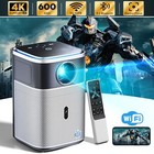 4k Projector With Wifi Bluetooth 5 0 600ansi 1080p Compatible With Ios android