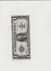 1923  1 One Dollar Silver Certificate Note Horse Blanket Large Size Banknote 