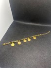 Gold Coin Charm Anklet Chain Women Foot Bracelet Ankle Jewelry Summer Beach Gift