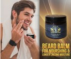 Ocean Blue Beard Balm 1 8oz   50ml     Moisturizing   Styling Beard Care For Men