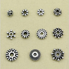 50pcs Tibetan Silver Spacer Beads Metal Spacer Beads For Jewelry Making  Bracele