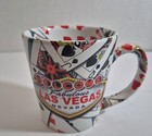 Las Vegas Playing Cards Coffee Mug Cup Welcome Nevada Casino Theme
