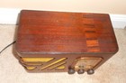 Vintage 1938 Philco Model 38-15 Wood Case Tube Radio As Untested