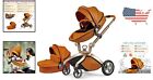 Modern Baby Stroller  Adjustable Seat Height Angle - Four-wheel Shock Absorption