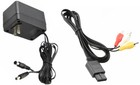 Audio Av Rca ac Cable Power Supply Adapter Cord For Super Nintendo Snes Game Set