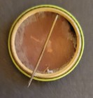 Greater New York Dental Meeting Assistant Pin  Button Pinback  Green And Black