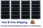 Schick Hydro 3 Blades Refill Cartridge Fit Hydro5 Power Silk Razor 1 5 10 20 200
