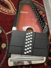 Autoharp Oscar Schmidt 21 Chord Usa Os21c With Padded Zip Case Nice