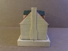 Vintage House Home Figural Coin Bank Chicago Thrift Co Save Purpose