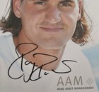 Roger Federer Wimbledon 2003 Autographed Signed Photo Size 8 1 4  X 6 