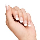 Broadway By Kiss French Tip Press On Nails     infinite     White  Short Squoval  28