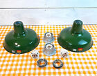 Nos 1940s Vintage Benjamin 12  Porcelain Lights Farm Barn Industrial Gas Station