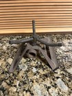 Vintage Cast Iron 3 Arm Rotary Lawn Sprinkler Works Spinning Garden Antique