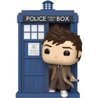 Funko Pop  Rides   Doctor Who Tardis With Tenth Doctor   318 - Presale