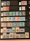 Azores 1871-1927 Collection Of Mint H In Stock Sheet 10f074s