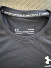 Boys Size Small Black Under Armour Compression Athletic Shirt
