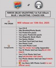 Nmixx  blue Valentine  1st Full Album Cd photo Book 2 Poster 9 Card etc pob gift