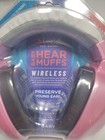Lucid Audio Baby Hear Muffs Hearing Ear Protection 0-4 Years Pink Sealed