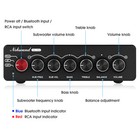 Hifi 2 1 Channel Digital Amplifier With Bluetooth Receiver Subwoofer Power Amp