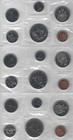 1968-1970 Royal Canadian Coin Set Uncirculated  Sealed Mint W coa