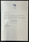 Tom Landry Signed Letter Jsa Cert Auto Coach Nfl Dallas Cowboys Letterhead