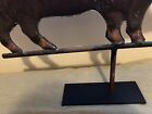 Vintage Full Body Molded Copper Pig Weathervane 28 