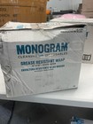Monogram Grease-resistant Paper Wraps And Liners 12 X 12 White 1 000 box 5