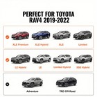2 Pcs Roof Rack Cross Bars W  Locks Fits Toyota Rav4 2019-2022 Flush Side Rail