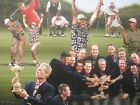 Alan Zuniga Tiger Woods Usa 1999 Ryder Cup At Brookline Golf Lithograph Litho
