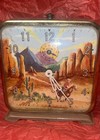Working Vintage E  Ingraham Company  western  Cowboy Alarm Clock