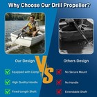 Drill Propeller With Mount Kit  Handle   Installation Guide For Kayak  Canoe  Ra