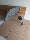 Vintage Iron Diamond Plate Shelf With Iron Hook Architectural Salvage