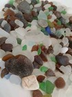 Genuine Sea Glass Surf Tumbled Lot Beach Glass Variety Craft Jewelry Mix Lot 3