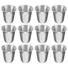  12 Pcs Holy Tableware Portable Communion Cup Convenient Metal Communions