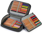 Number-one Large Capacity Pencil Case  72 Slots Colored Pencil Pouch Bag Portabl