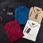 Hugo Boss Men   s Cotton Blend Regular Fit Stretch Short Sleeve Polo Shirt S-xxl