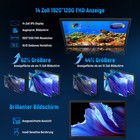 14 Inch Touch Screen Tablet Android 16 30gb Ram 256gb Rom 10000mah Wifi 8-core