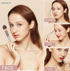 Huauoo Makeup Brush Set 20 Pcs  Foundation Powder Concealers Eye Shadows Blush M