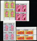 Australia - Selection Of Mnh Sets In Blocks Of Four     6 Scans     ref  448 