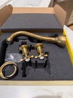 Perrin   Rowe U 3791x-ulb to-2 Edwardian Wall Faucet  1 2 Gpm  Unlacquered Brass